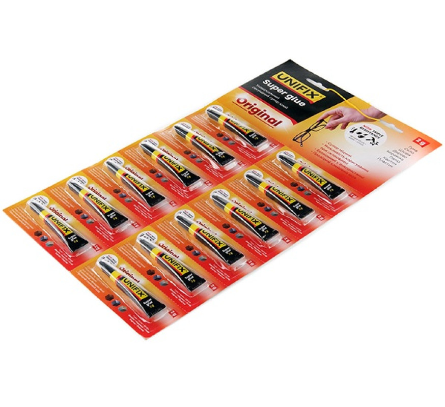Клей супер Unifix 2г 940001