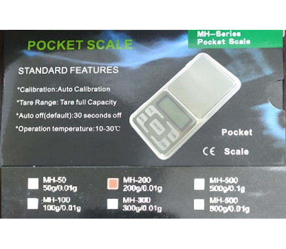 Весы ювелирные 200г 668/МН-200(0,01г)
