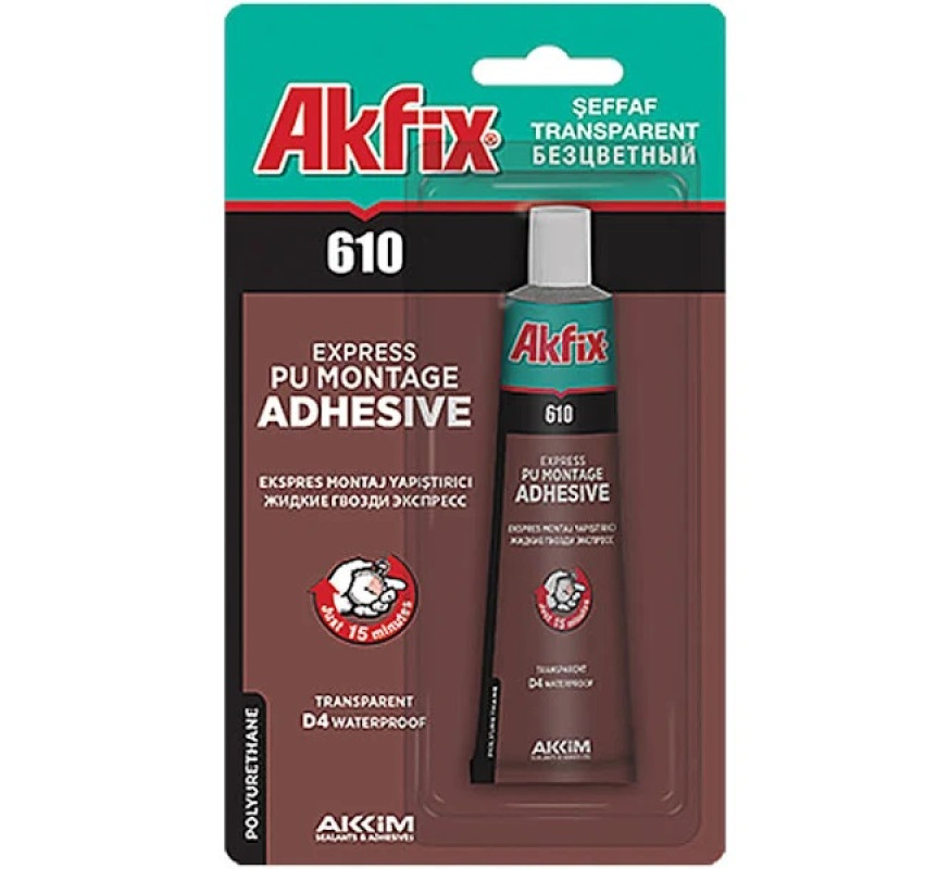 Клей Akfix рідкі цвяхи 50г GA305