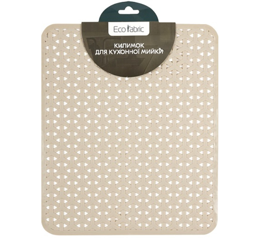 Килимок для мийки Eco Fabric Лоза 3127-002 беж