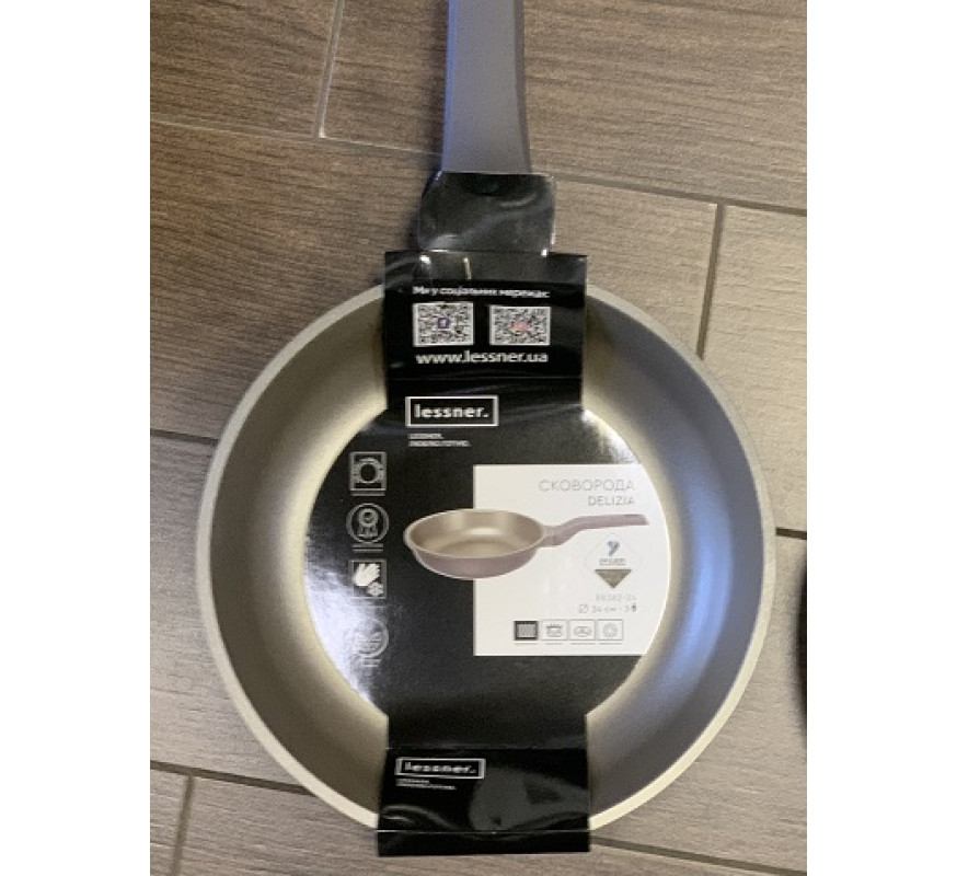 Сковорідка Lessner Delizia 24см 88382-24 антипр