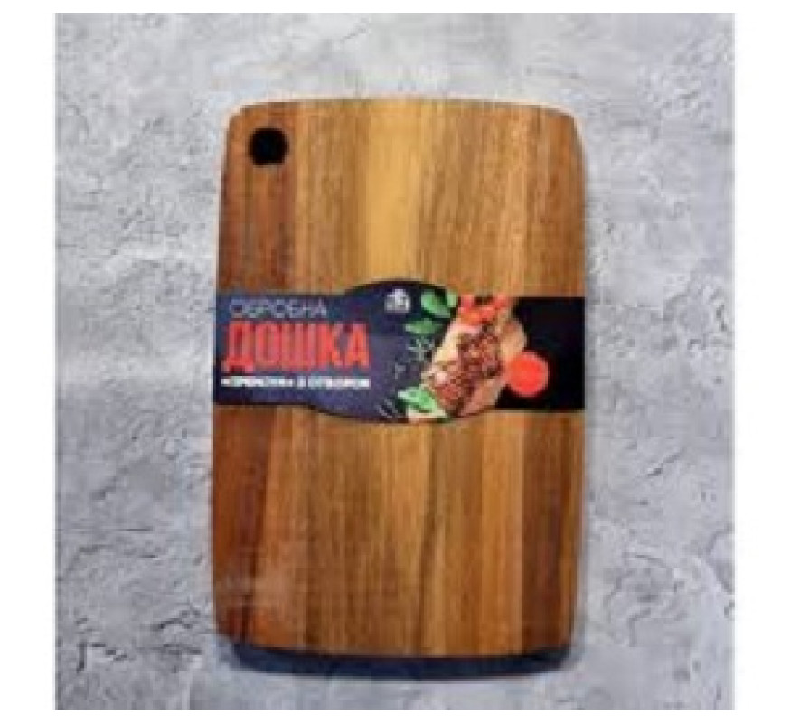Дошка СНТ Premium з отвором (акація) 8856 30*20*1,