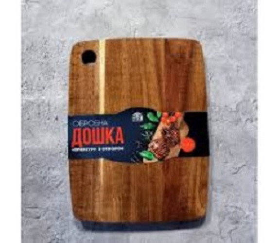 Дошка СНТ Premium з отвором (акація) 8853 25*19*1, Дошка СНТ Premium з отвором (акація) 8853 25*19*1,