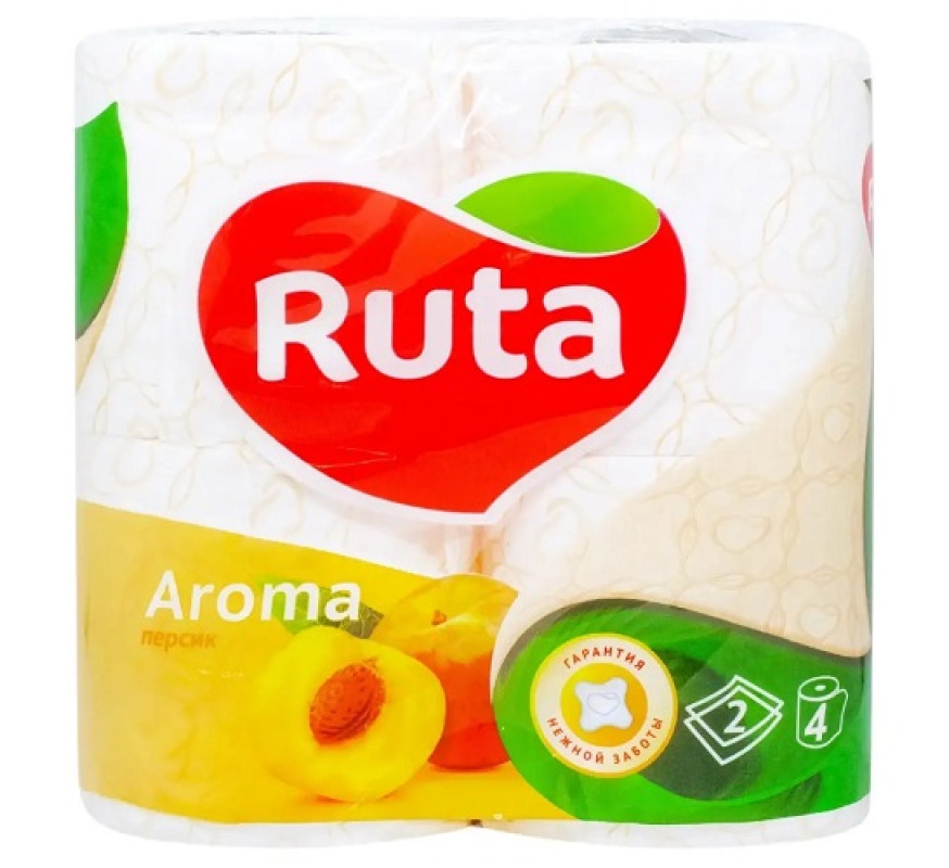 Туалетний папір RUTA Aroma Peace 4 шт/уп