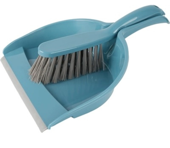 Совок з щіткою Тарлев синьо-сірий EF 2421В