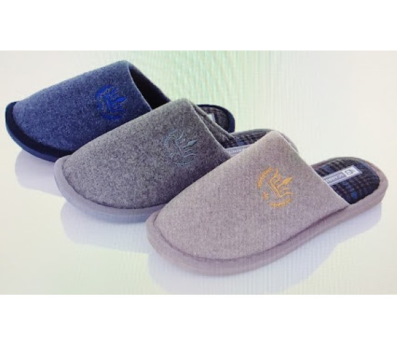 Капці Plaazzo2 Ч закр/вовна К1387 40-45р