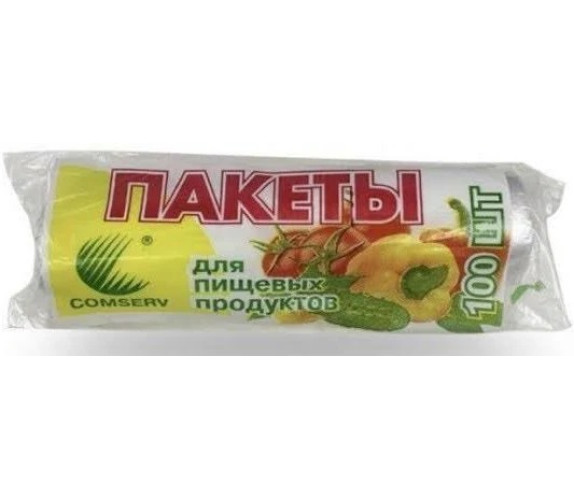 Пакет фасувальний для сніданка 18/35 100 шт рулон Пакет фасувальний для сніданка 18/35 100 шт рулон