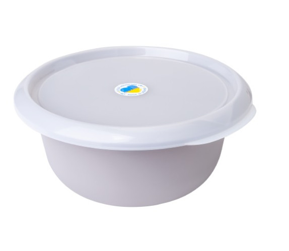 Миска Алеана кух з кришкою 2,75л какао