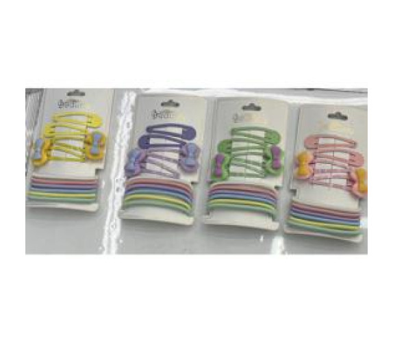 Аксесуари для волосся 10пр (6рез,4шп) WW02513