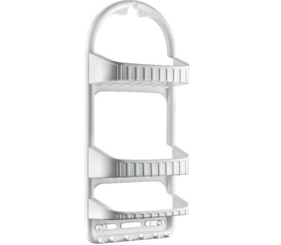 Полка прямая пластик Shower Caddy 09165