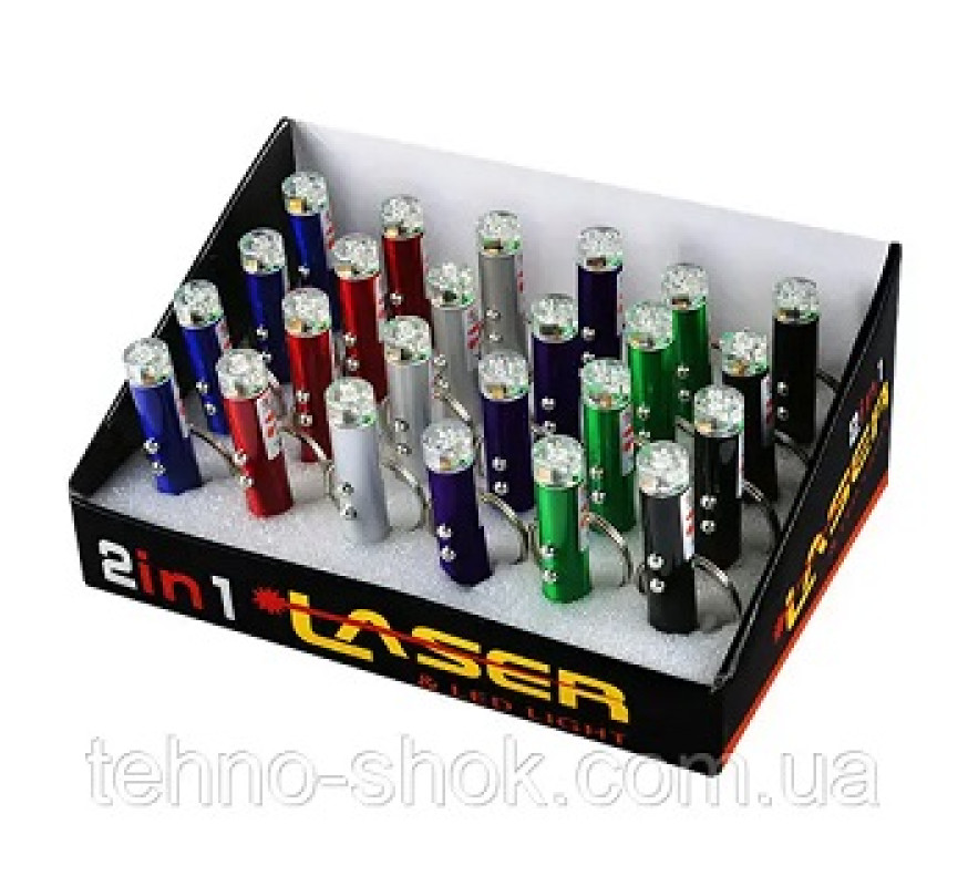 Ліхтар брелок 9616-2 Led ZK8