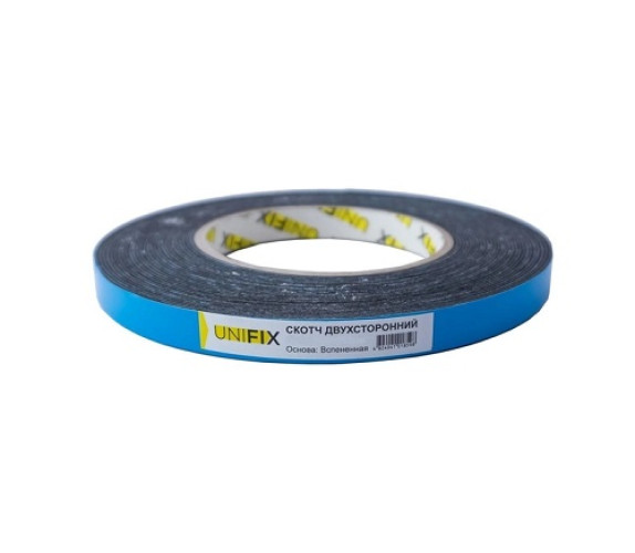 Скотч двостор UNIFIX 12мм*5м PN1205-W