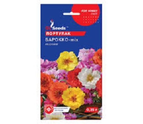 Портулак Барокко-mix GL Seeds 0,25г Портулак Барокко-mix GL Seeds 0,25г