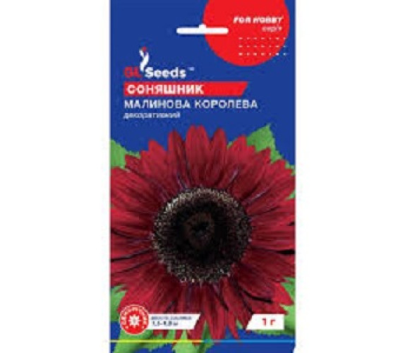Подсолнух Малиновая королева GL Seeds 1г Подсолнух Малиновая королева GL Seeds 1г