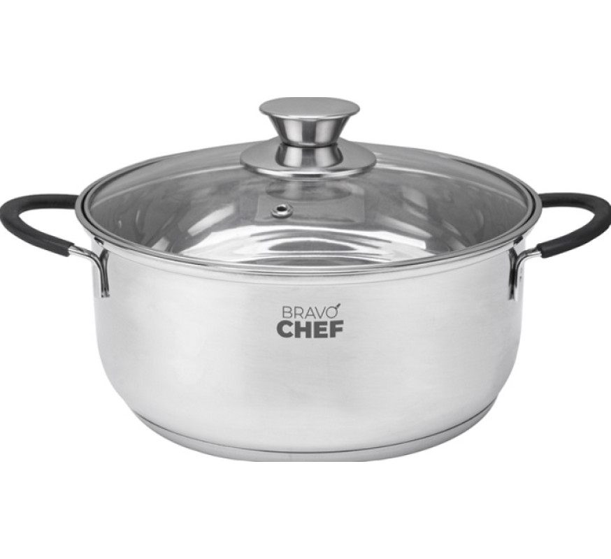 Каструля нерж Bravo Chef Safran BC-2014-18 2.0л