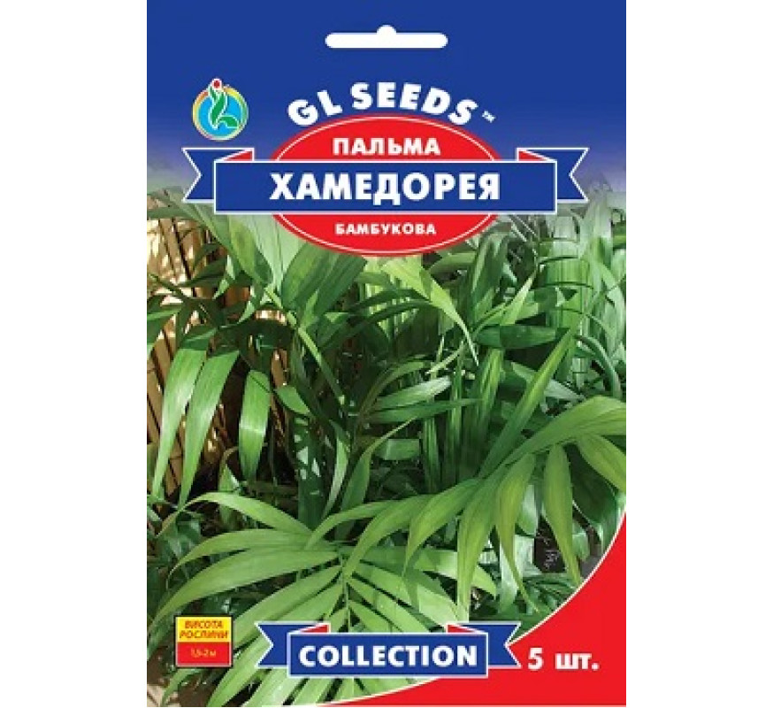 ,Квіти Пальма Хамедорея вишукана GL Seeds 5шт
