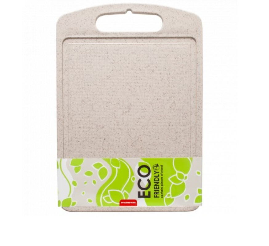 Доска пласт Eco Wood 30х20см белая роза