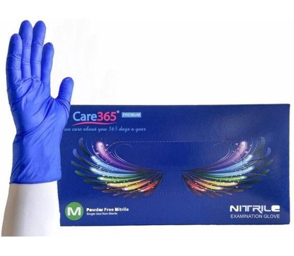 Рукавички Nitryle Care 365 блакитні 100шт М
