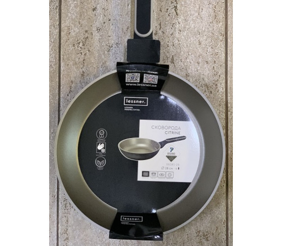 Сковорідка Lessner Citrine 28см 88385-28 антипр Сковорідка Lessner Citrine 28см 88385-28 антипр