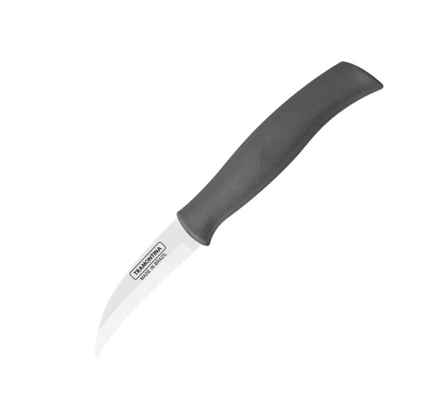 Ніж Трамонтіна Soft Plus 23659/163 шкуроз сірий