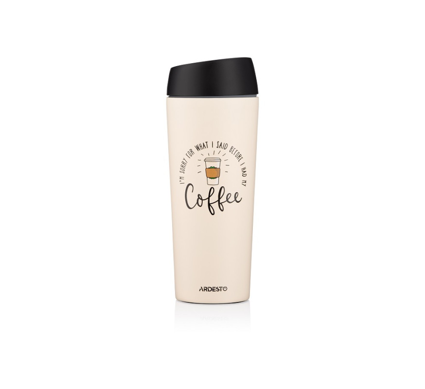 Термос-кружка Ardesto Coffy Time 0.45л AR2645C
