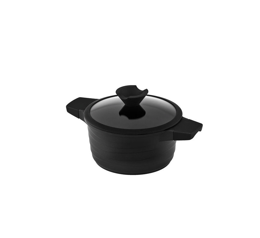 Каструля Lessner Black Pro New 2,7л 55872-20 чорна