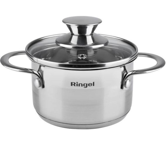 Каструля нерж Ringel Kinder 2006-14 1,0л з кришкою Каструля нерж Ringel Kinder 2006-14 1,0л з кришкою