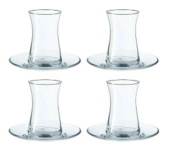 Сервіз чайний Pasabahce Heybell 4ч*4бл160мл 95290
