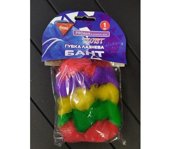 Мочалка банна Бант Prodom Twist