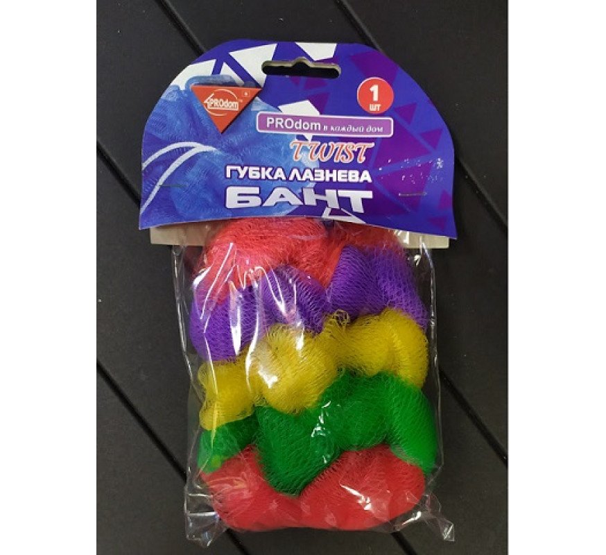 Мочалка банна Бант Prodom Twist