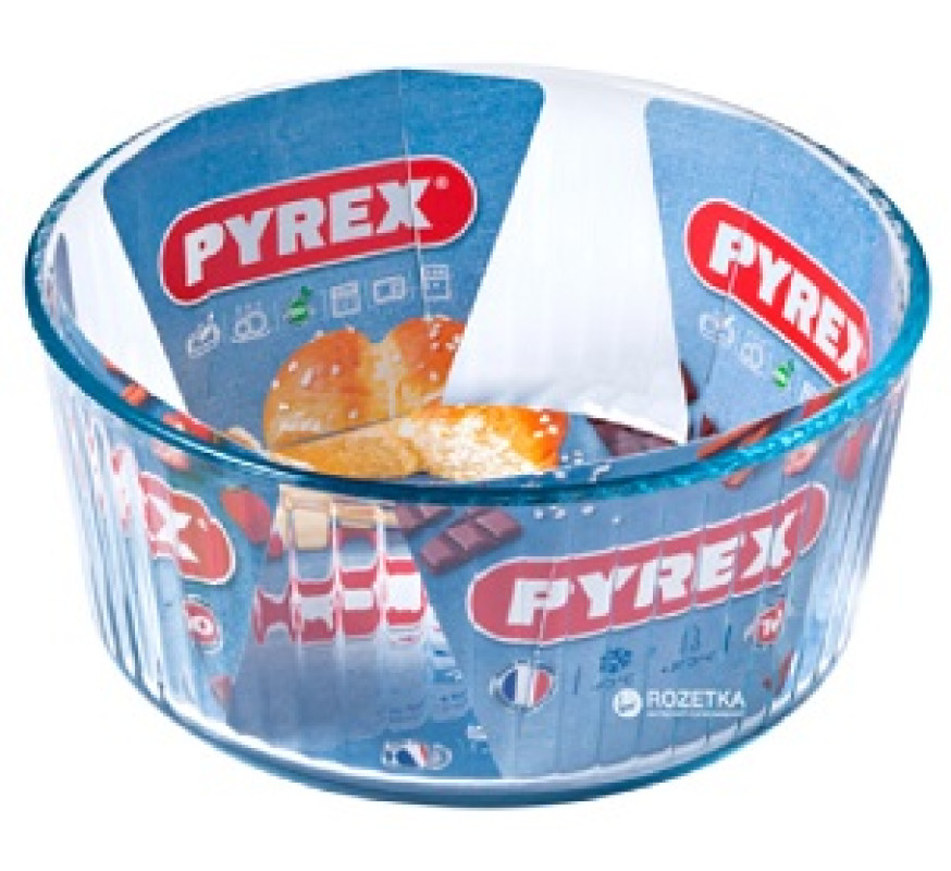 Форма Pyrex скло кругла 210мм 833B000 глибока