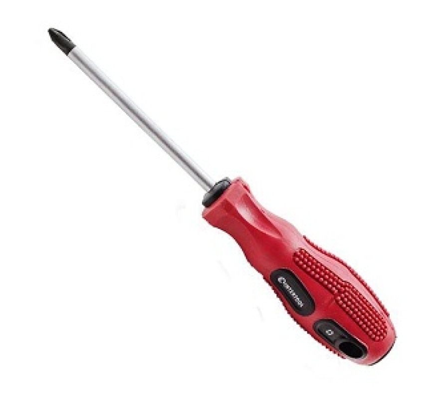 Викрутка Intertool RH0*100мм хрестова VT-3137