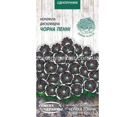 Немофіла дисковидна Чорна пенні ОД 0,3г Немофіла дисковидна Чорна пенні ОД 0,3г