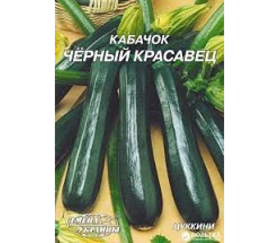 Кабачок Чорний красень Гігант 20 г Кабачок Чорний красень Гігант 20 г