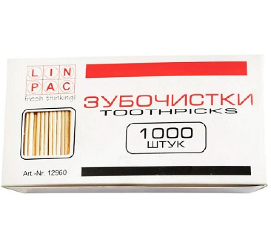 Зубочистка 1000 шт. linpack 12960