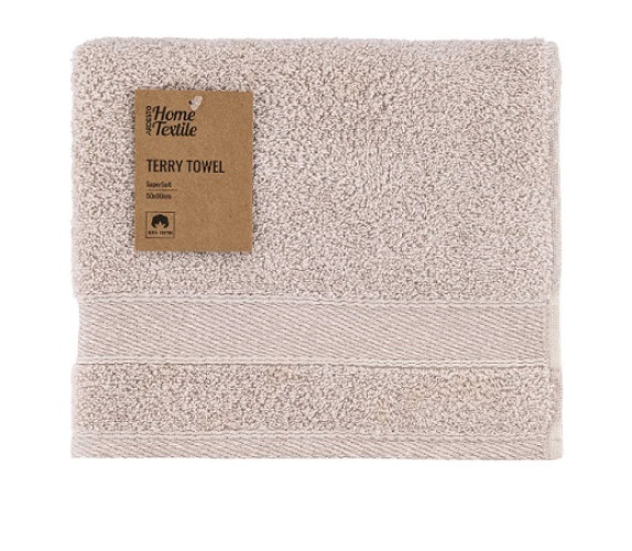 Рушник махр Super Soft 50*90см ART2250NS беж