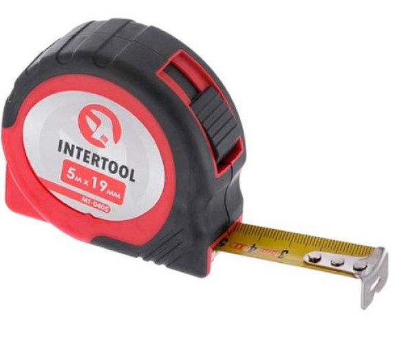 Рулетка Intertool 3м-16мм МТ-0303 магніт