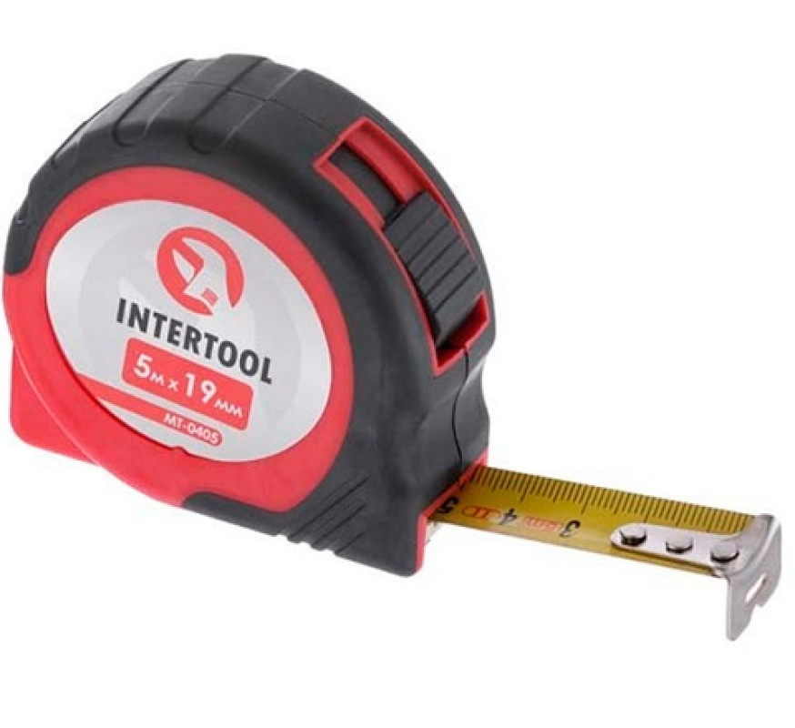 Рулетка Intertool 3м-16мм МТ-0303 магніт
