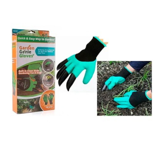 Рукавички робочі Кігті для саду Garden Genie Glove