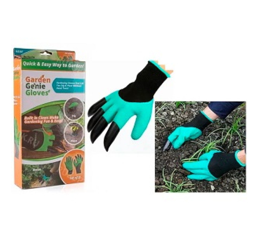 Рукавички робочі Кігті для саду Garden Genie Glove