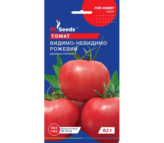 Томат Видимо-невидимо рожевий GL Seeds 0,1г Томат Видимо-невидимо рожевий GL Seeds 0,1г