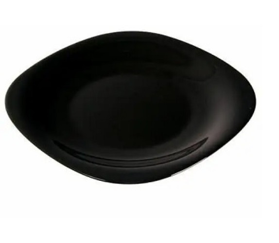 Тарілка Carine Black Noir десерт 19см L9816