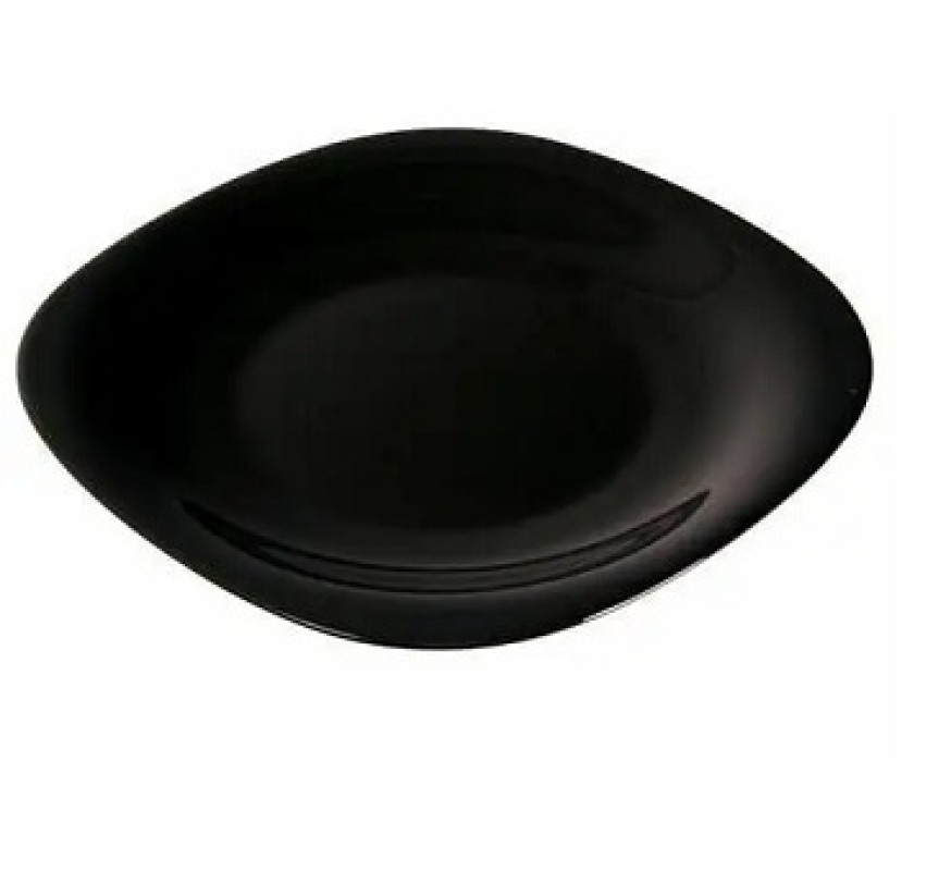 Тарілка Carine Black Noir десерт 19см L9816