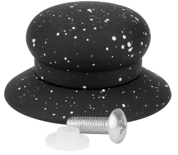 Ручка для кришки силікон чорний Лео  ЕМ3371