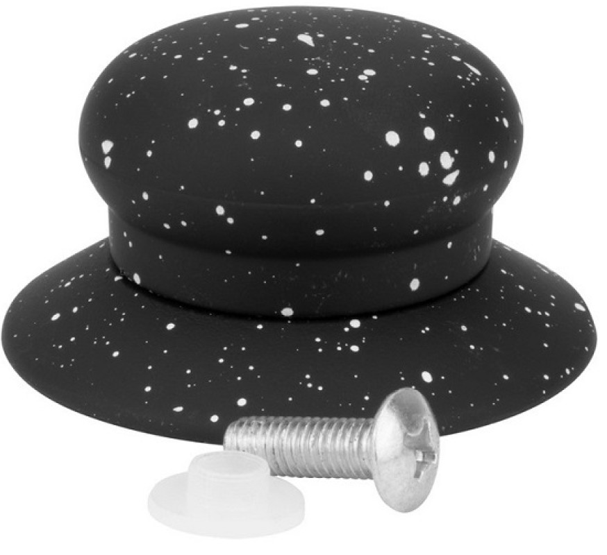 Ручка для кришки силікон чорний Лео  ЕМ3371