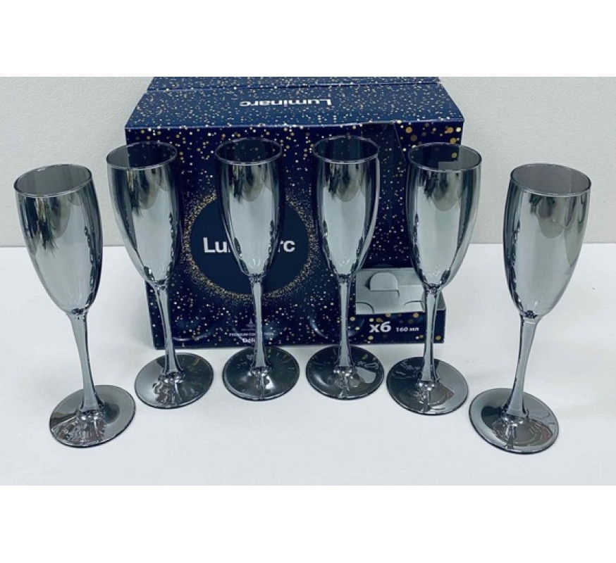 Набір бок Luminark Delice Grahit 6*160 шам J9399/2