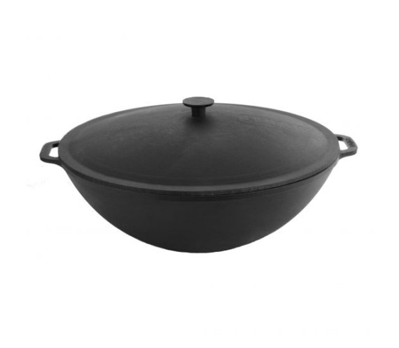Казан чавун WOK Brizoll 8л W36-1 криш чав+ручка