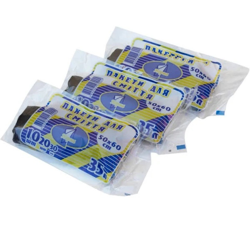 Пакет для сміття Норма Традиція 35л (10 шт) 50*60