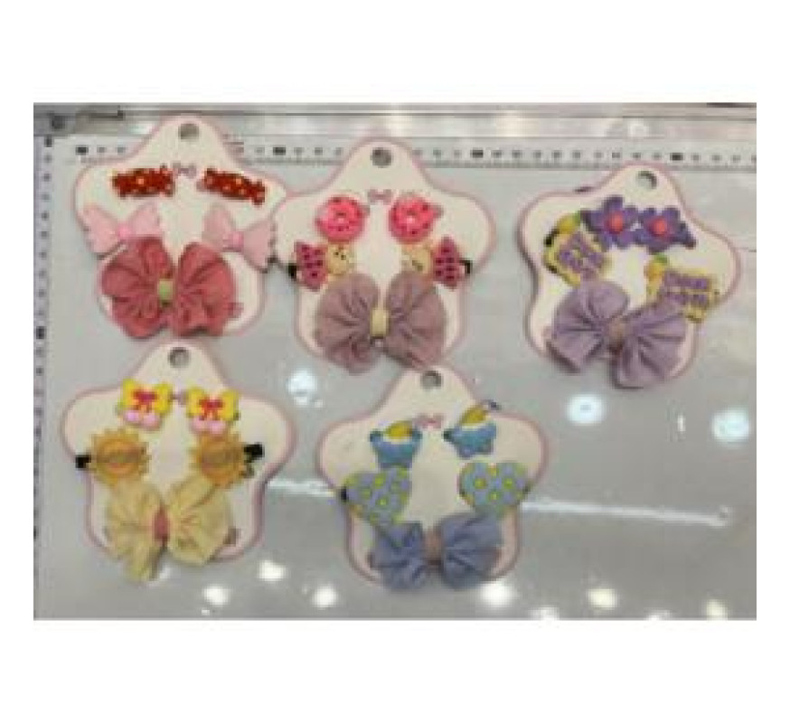 Аксесуари для волосся 5пр (2рез,3шп) WW02363