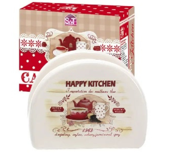 Серветниця керам SNT Happy Kitchen 3662-11